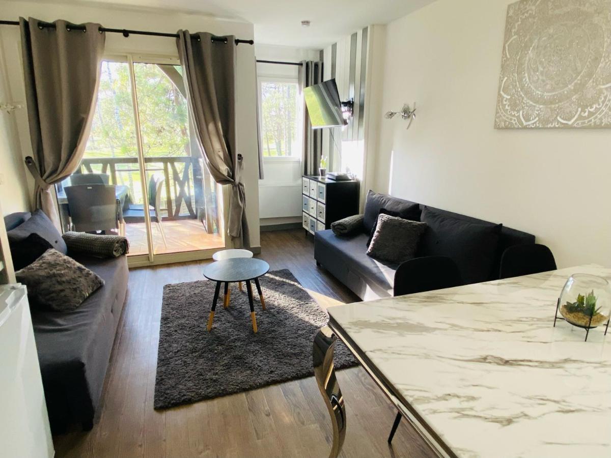 Le Birdie 2102- Bel Appartement Pour 4 Dans Residence Golf Avec Piscine Довил Екстериор снимка